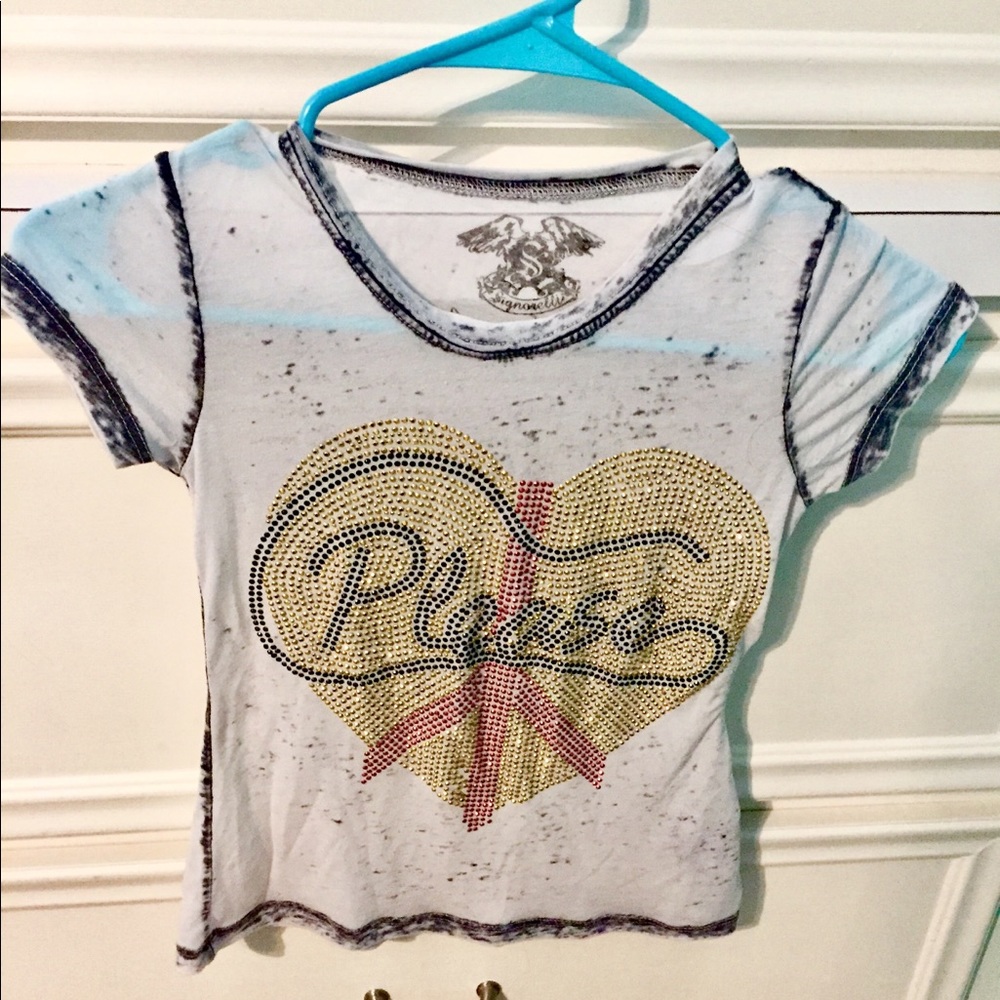 Girls Signorelli Peace Shirt Size 10
